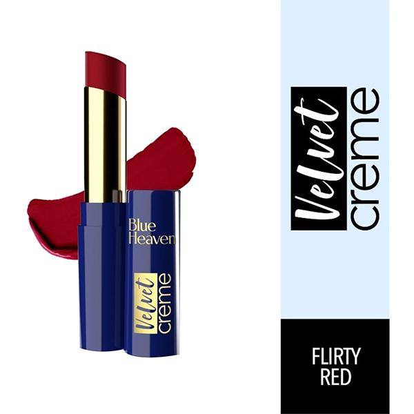 Netmeds | Blue Heaven Velvet Creme RM29 Flirty Red 3.5gm