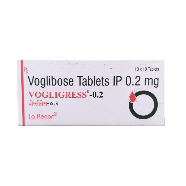 Netmeds | Vogligress 0.2mg Tablet 10'S