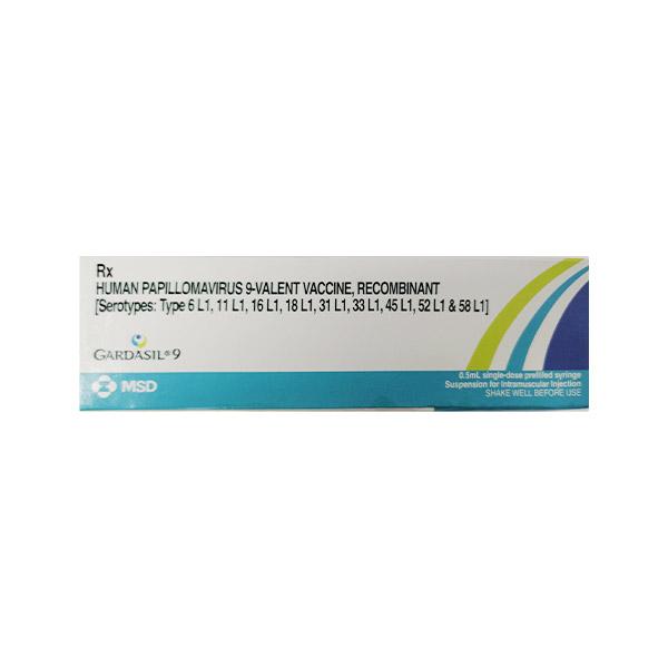 Netmeds | GARDASIL 9 Prefilled Syringe(Pfs) 0.5ml
