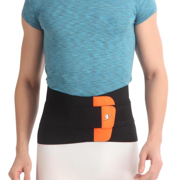Netmeds | Flamingo Contoured L.S. Belt Black (OC2006) (M) 1's