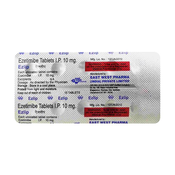 Netmeds | Ezlip 10mg Tablet 10'S