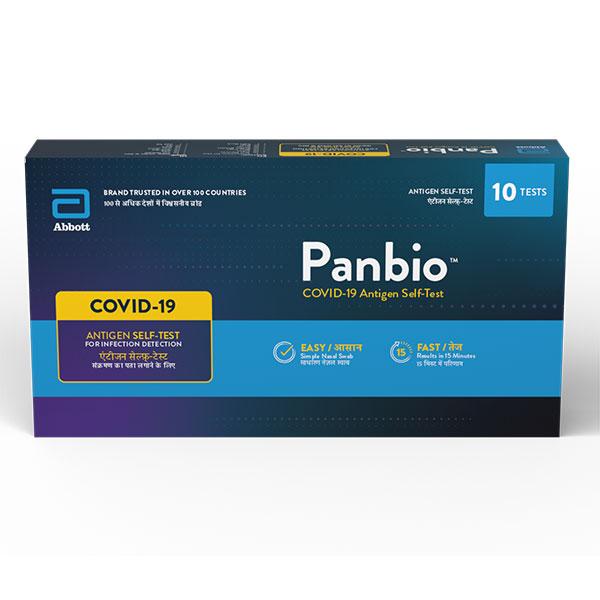 Netmeds | Panbio COVID-19 Antigen Self Test Kit 10's