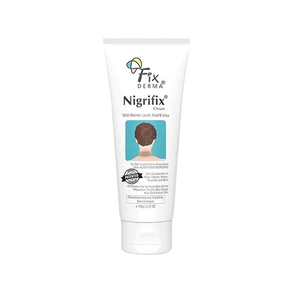 Netmeds | Fixderma Nigrifix Cream For Dark Neck, Ankles, Knuckles, Elbows, Underarm Whitening (100 g)