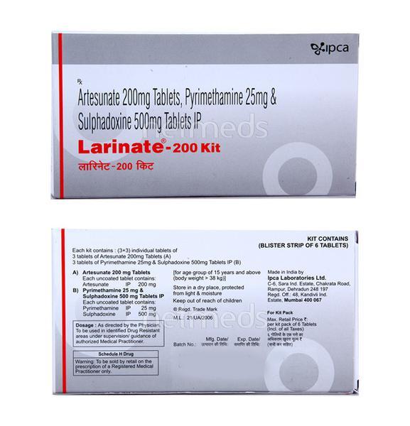 Netmeds | Larinate 200 Kit Tablet 6'S