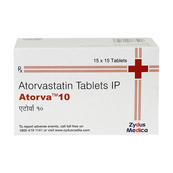 Netmeds | Atorva 10Mg Tablet 15's