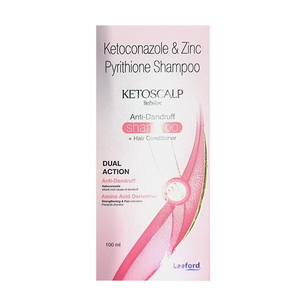 Netmeds | KETOSCALP ANTI DANDRUFF + HAIR CONDITIONER Shampoo 100ml