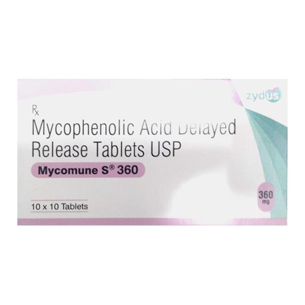Netmeds | Mycomune S 360mg Tablet 10'S