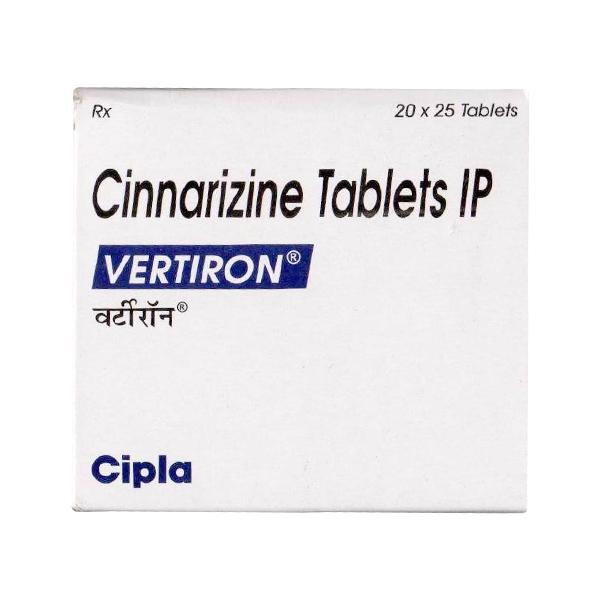 Netmeds | Vertiron 25mg Tablet 25'S