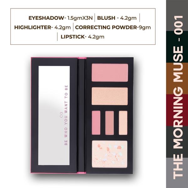 Netmeds | Colorbar Make Up Kit-The Morning Muse-001 21.9 gm