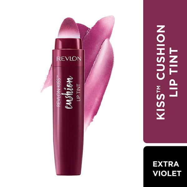 Netmeds | Revlon Kiss Cushion Lip Tint - Extra Violet 4.4 Ml