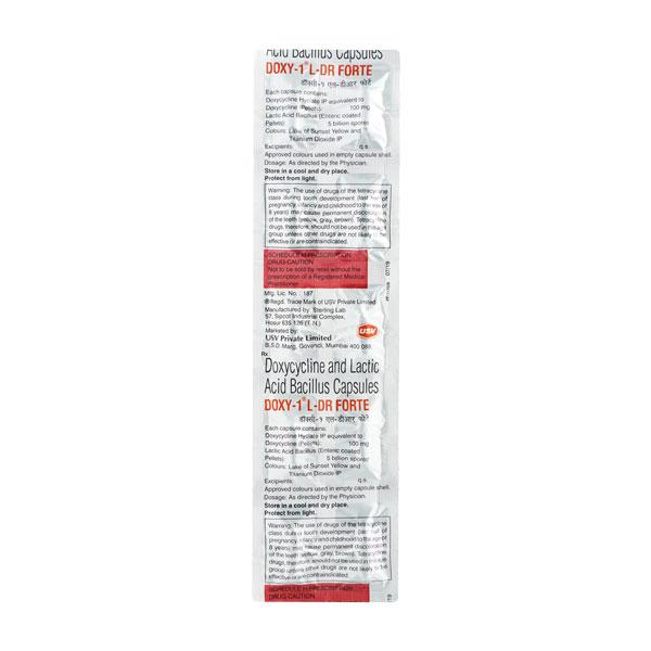 Netmeds | Doxy 1 L DR Forte Capsule 10'S