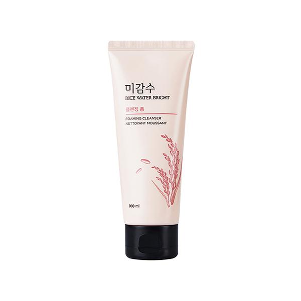Netmeds | The Face Shop Rice Water Bright Foaming Cleanser - Best Korean Face Wash for Even Tone Skin 100 ml