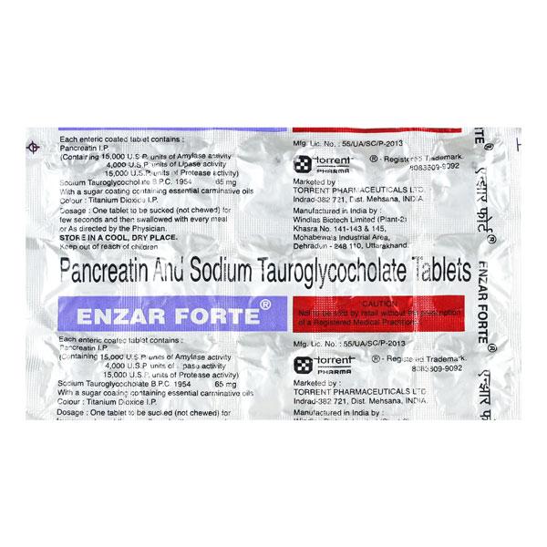 Netmeds | Enzar Forte Tablet 15'S