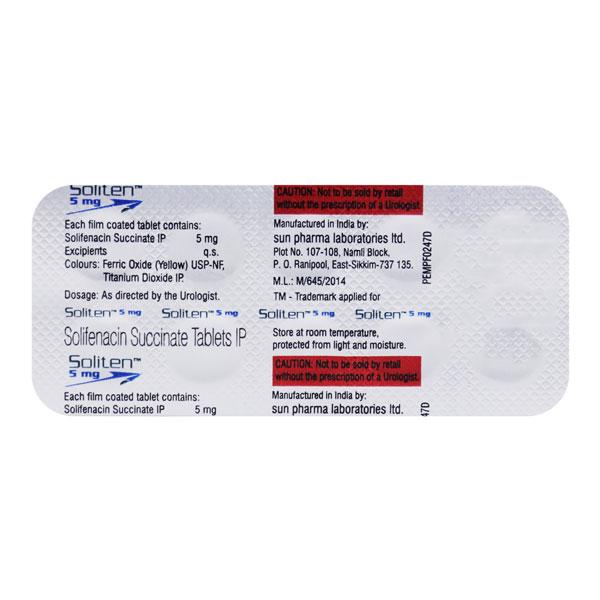 Netmeds | Soliten 5mg Tablet 10'S