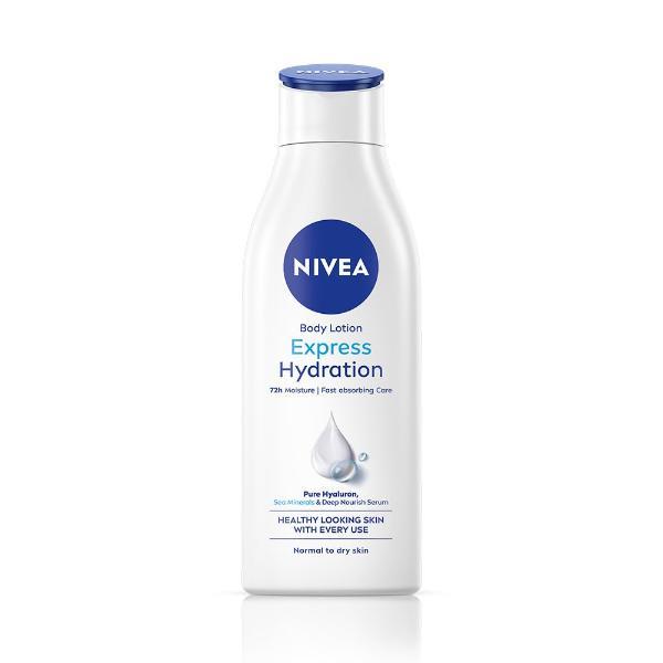 Netmeds | Nivea Body Lotion Express Hydration new 5in1 complete care All skin types 200 ML