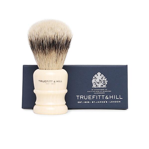 Netmeds | Truefitt and Hill Faux Ivory Super Handmade Shaving Brush Wellington Luxury Essential Grooming Collection for Men 1's