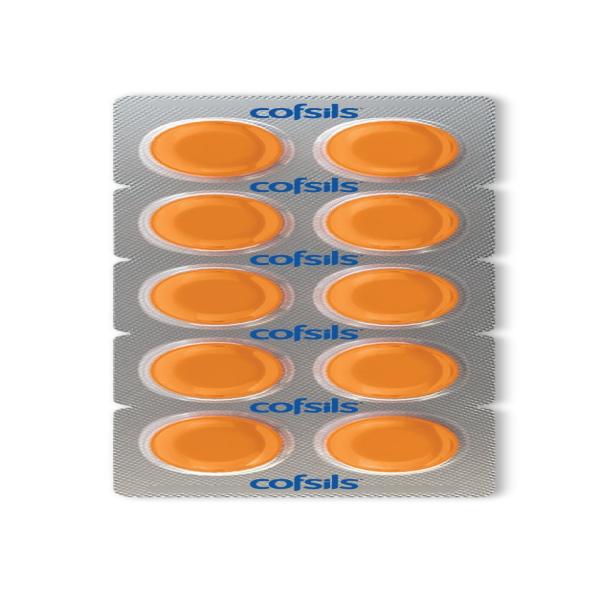 Netmeds | Cofsils Lozenges - Orange 10's