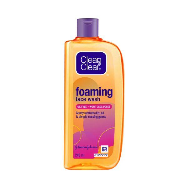 Netmeds | Clean & Clear foaming face wash 240 ml
