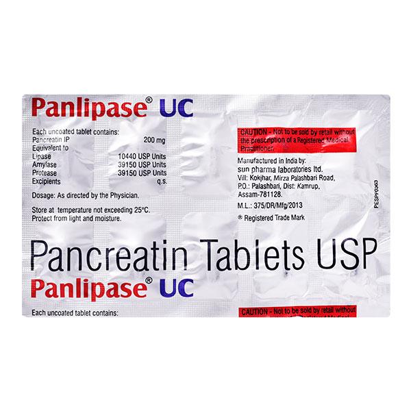Netmeds | PANLIPASE UC Tablet 10's
