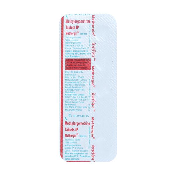 Netmeds | Methergin Tablet 10'S