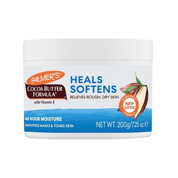 Netmeds | Palmer's Cocoa Butter formula with Vitamin E HEALS SOFTENS, Relives Rough & Dry Skin 200gm