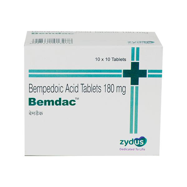 Netmeds | BEMDAC 180 Tablet 10's