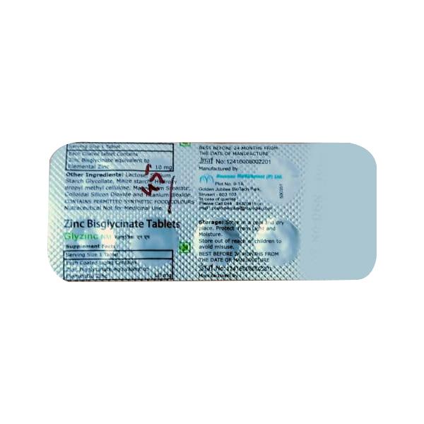 Netmeds | GLYZINC NM Tablet 10's