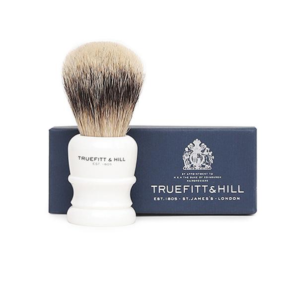 Netmeds | Truefitt and Hill Faux Porcelain Super Handmade Shaving Brush Wellington Luxury Essential Grooming Collection for Men 1's