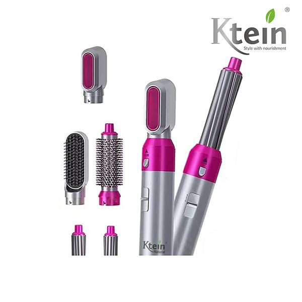 Netmeds | Ktein 5 In 1 Hot Air Styler A Versatile Hair Dryer Comb and Styling Tool for Curly Hair, Straightening, Curling, Drying, Combing, Scalp Massage 1500 gm