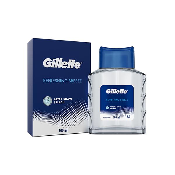 Netmeds | Gillette After Shave Splash Refreshing Breeze, White 100ml