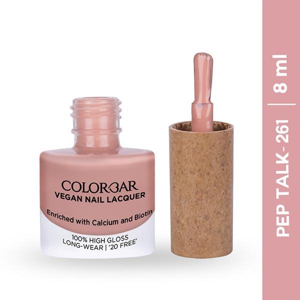 Netmeds | Colorbar Vegan Nail Lacquer-Pep Talk-261 8 ml