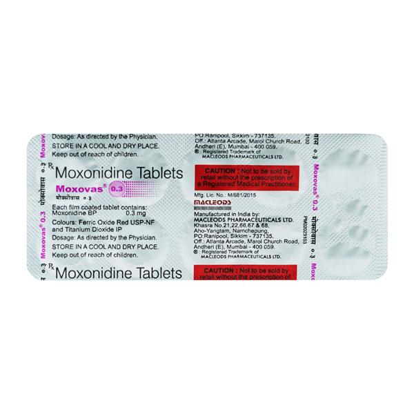 Netmeds | Moxovas 0.3mg Tablet 10'S