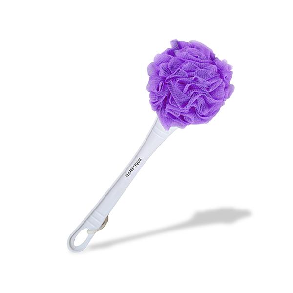 Netmeds | Majestique Long Handle Loofah for Back Scrubber, Easy Reach Body Wash, Back Cleaning - Color May Vary 1's