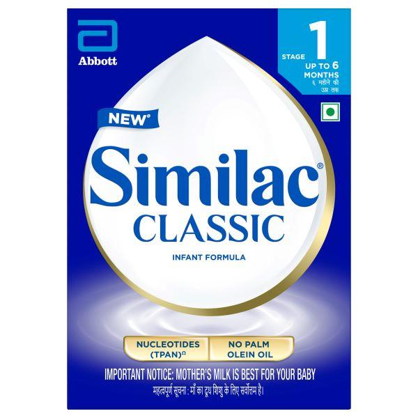 Netmeds | Similac Classic Infant Formula stage 1 Powder (Up to 6 months) Refill Pack 400 g