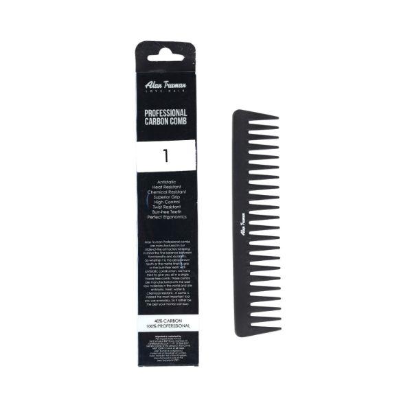 Netmeds | Alan Truman CB-01 Wet & Dry Detangling Carbon Comb 1's