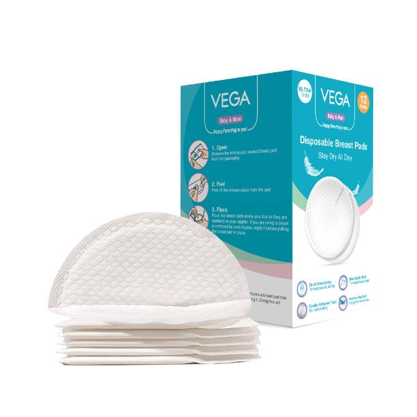 Netmeds | Vega Baby & Mom Breast Pad 12's