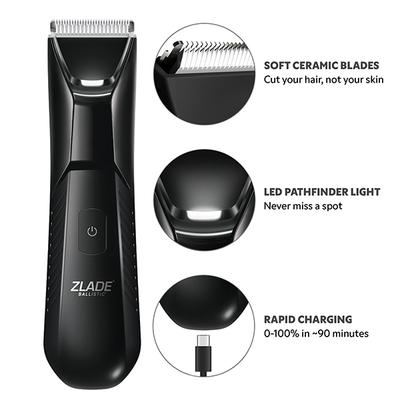 Zlade Ballistic Lite Plus Full-body Trimmer for Men 330 gm - Trimmers