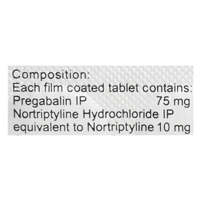 Preganza NT Tablet 10'S - Neuropathic Pain-Dru