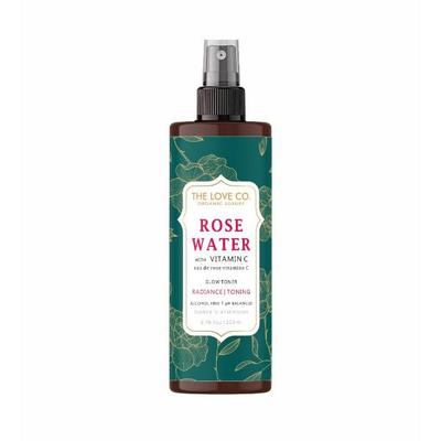 The Love Co. Vitamin C Rose Water Toner - Toner for Open Pores Tightening 200 ml - Toners