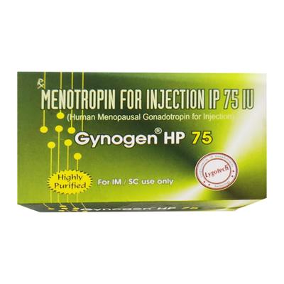GYNOGEN HP 75iu Injection 1's - Hormonal Therapy-Tro