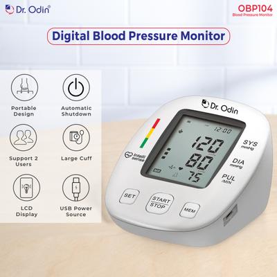 Dr. Odin Pulse Mini Digital Blood Pressure Monitor (OBP104) 1's - Blood Pressure Monitor Device