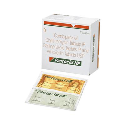 Pantocid HP Kit Tablet 6'S - H.Pylori Infection