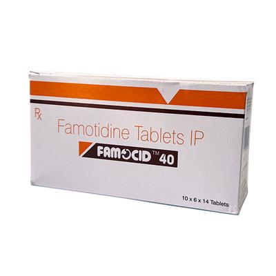 Famocid 40mg Tablet 14'S - Ulcer/Reflux/Flatulence-Aaa
