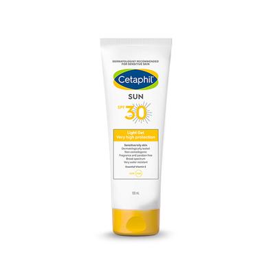 Cetaphil Sun SPF 30 Face and Body Light Gel - Sensitive/Oily Skin 100 ml - Body Sunscreen