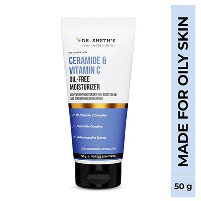 Dr. Sheth's Ceramide & Vitamin C Oil - Free Moisturizer 50 gm - Face Moisturizers