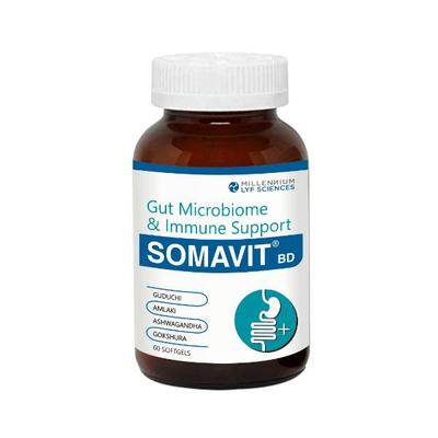 Millennium Lyf Sciences Somavit Softgels 60's - Pure Herbs