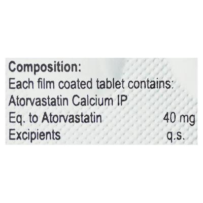 STATIGA 40 Tablet 10's - High Cholesterol-Dys