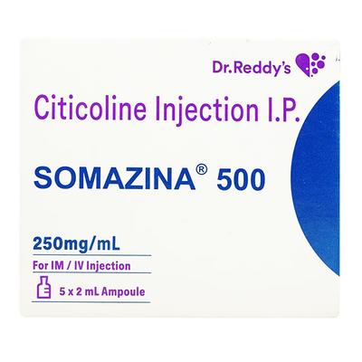 Somazina 500mg Injection 2ml - Nootropics And Neurotrophics