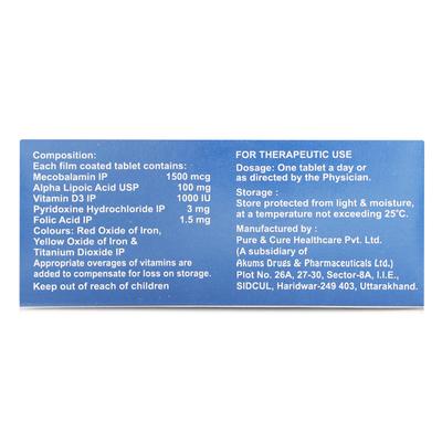 NUHENZ D Tablet 10's - Supplements-Vam