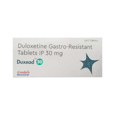 DUXEAD 30 Tablet 10's - Depression-Ant